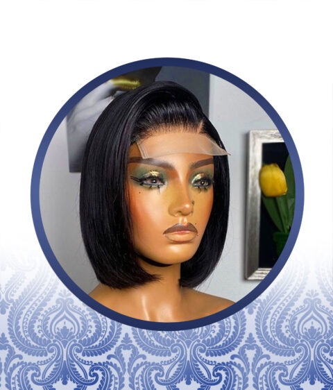 10″ 4×4 Side Open Glueless Bob