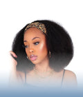 12 Inch Afrokinky Headband Wig