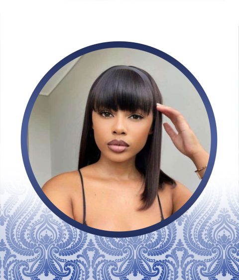 14″ 3in1 Look 4×4 Straight Lace Bob Wig